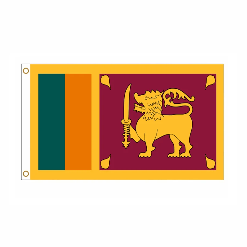 Bandera nacional de Sri Lanka 90x150 cm – Alta calidad