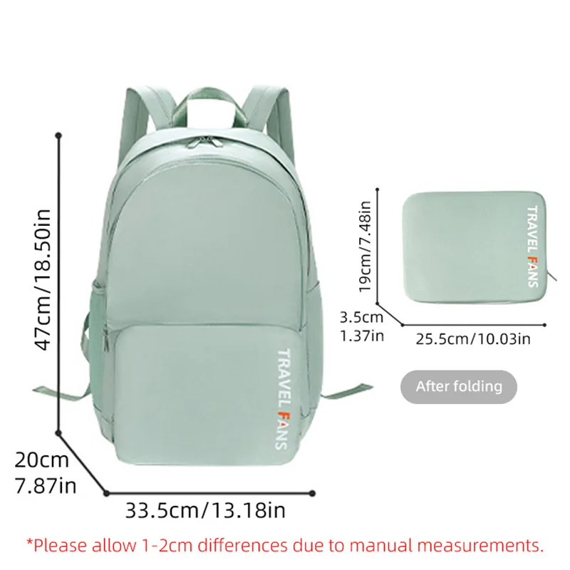Bolsas de senderismo impermeables para exteriores Unisex, bolsas de almacenamiento de viaje duraderas de gran capacidad, mochilas multifuncionales diarias para estudiantes - imagen 4