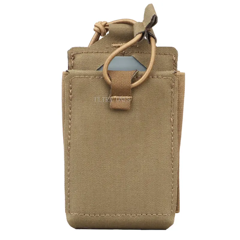 Bolsa táctica para una sola revista Airsoft, bolsa para entrenamiento militar al aire libre, cuchillo portátil, funda ligera - imagen 3