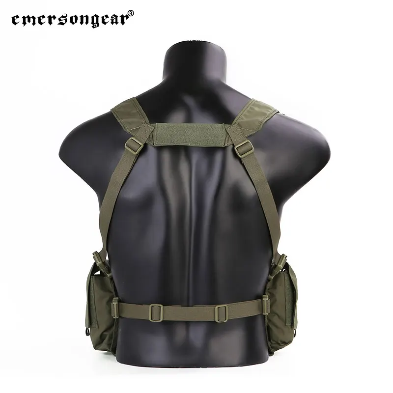 Emersongear para MF Style UW IV aparejo de pecho ligero MOLLE chaleco táctico de combate portador de placa protección al aire libre Airsoft caza - imagen 4