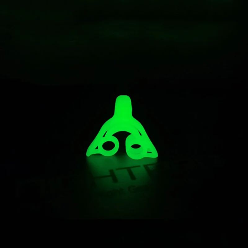 Hebilla luminosa con gancho de plástico, cinturón de liberación para exteriores, para acampar, senderismo, bolsa deportiva, accesorio de expansión luminosa Paracord - imagen 2