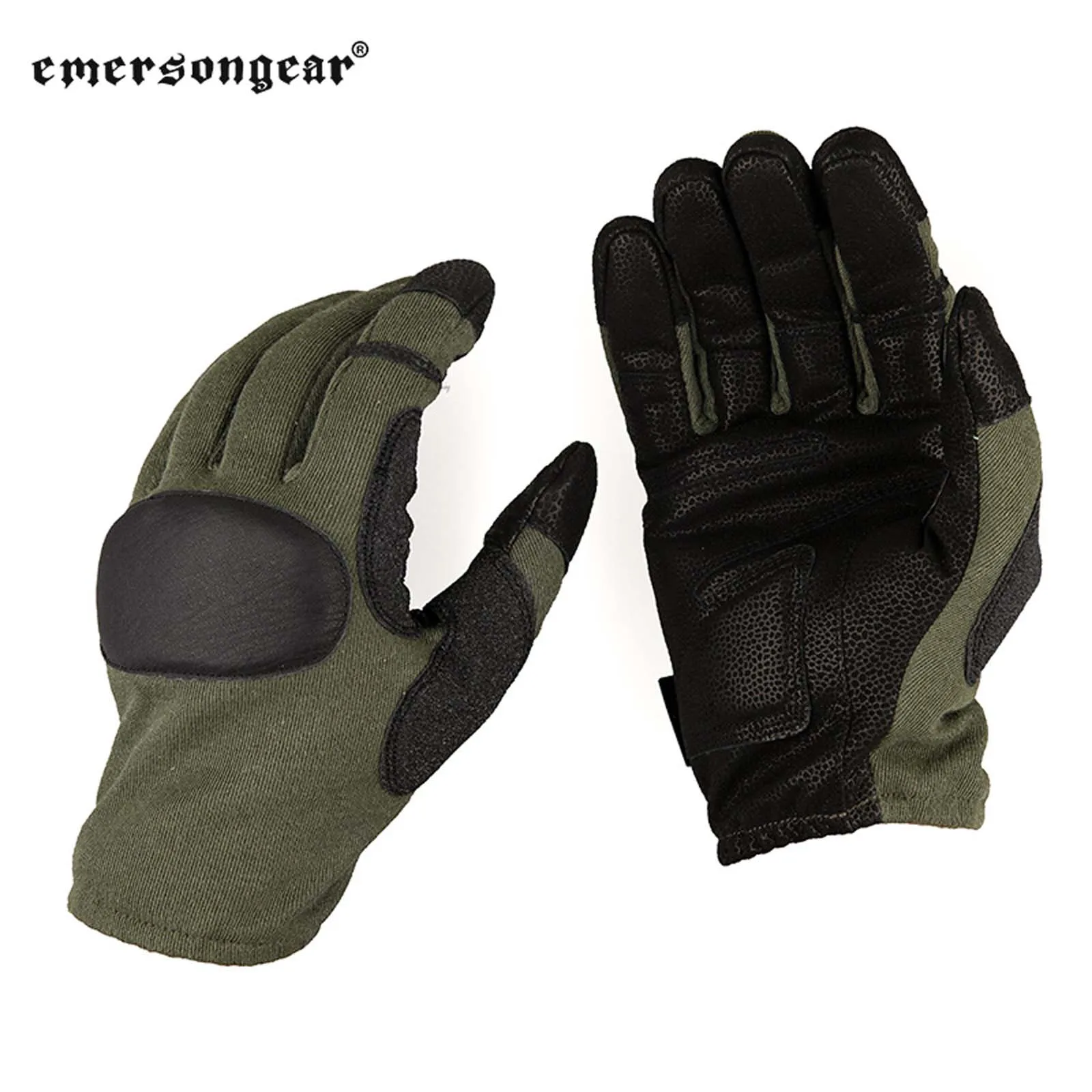 Emersongear-guantes de tiro tácticos profesionales, guantes de combate del ejército militar de dedo completo, guantes de tiro para bicicleta, EM8724