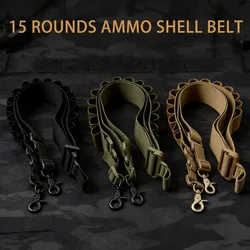Cinturón porta cartuchos de caza para rifle con bandolera hombro