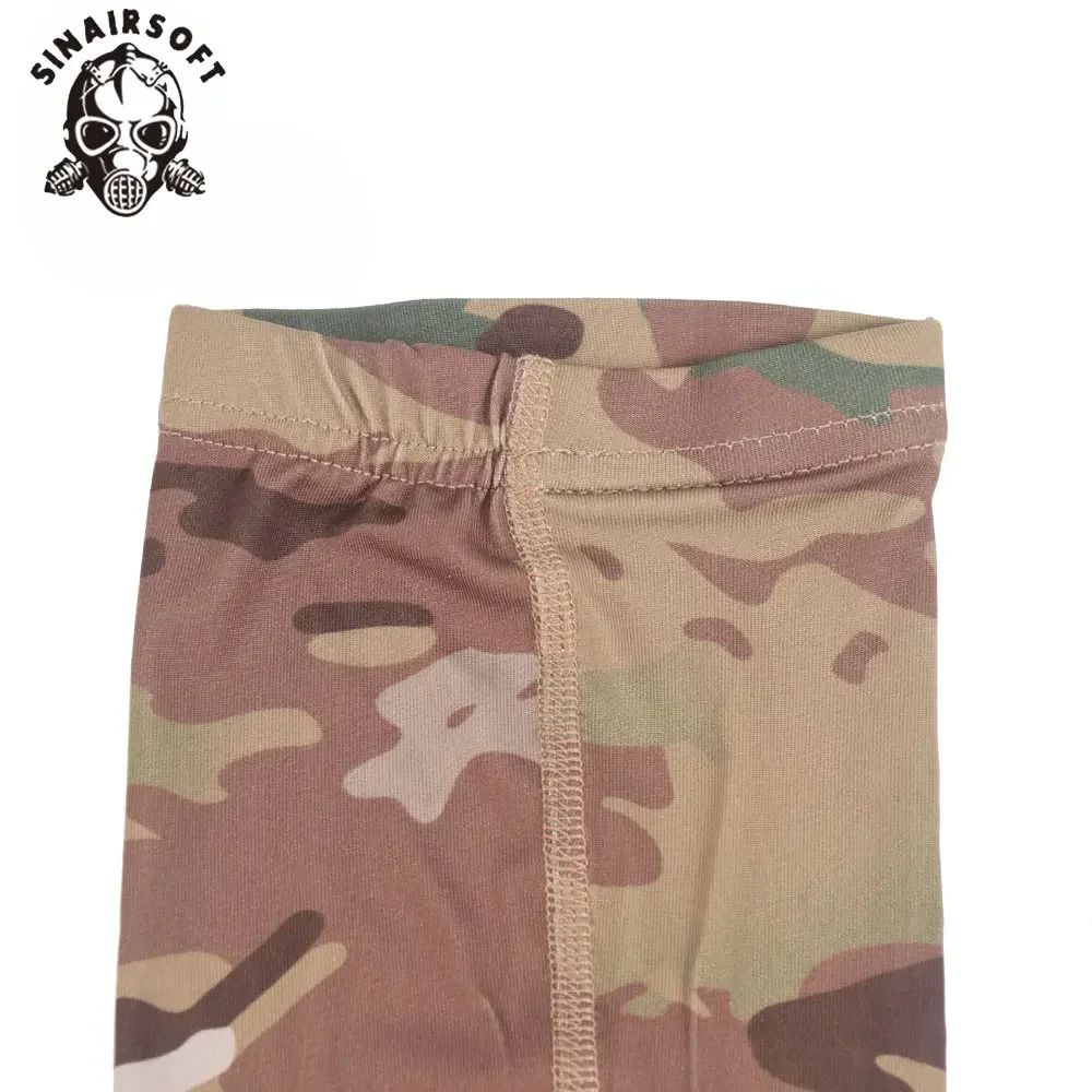 SINAIRSOFT mangas elásticas tácticas para brazos, equipo de camuflaje, ciclismo, protector solar, transpirable, caza al aire libre - imagen 4
