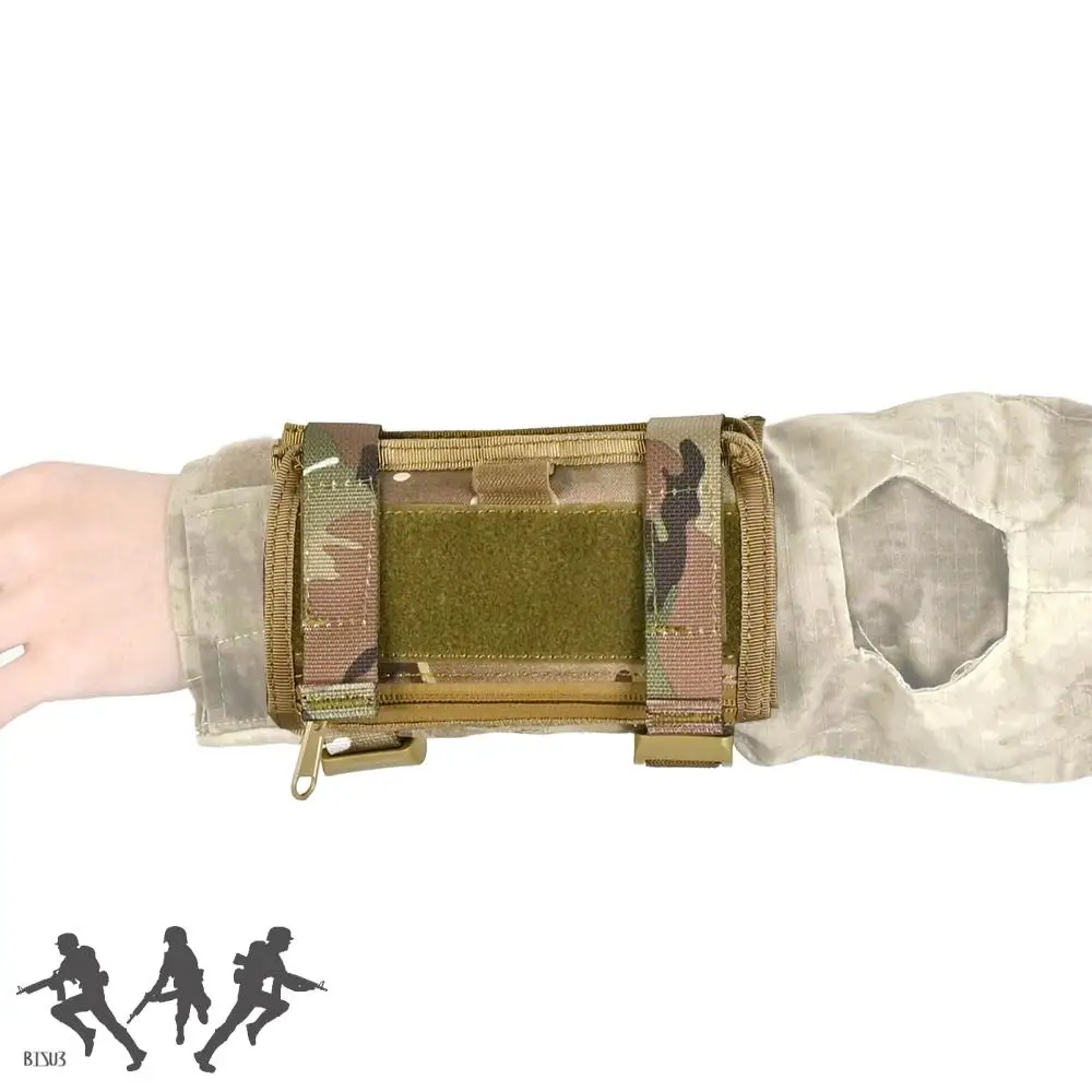 Equipo táctico de Paintball, funda para brazo, mapa de bolsillo, bolsa de administrador, bolsa táctica para teléfono móvil, accesorios para equipos - imagen 3