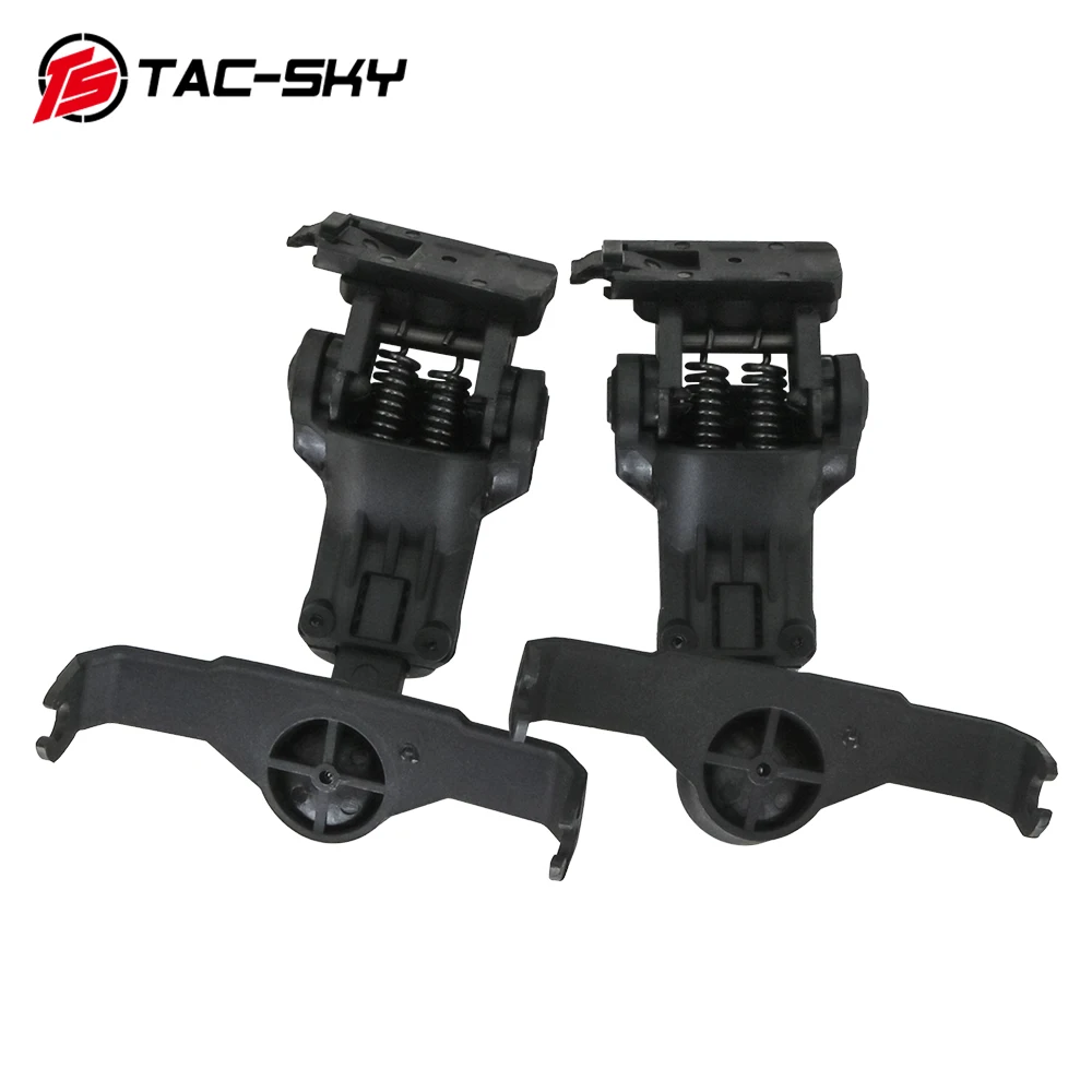 TAC-SKY nuevo adaptador de pista de casco de arco accesorio de auriculares tácticos soporte de casco de arco Compatible con auriculares MSA SORDIN - imagen 5