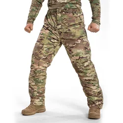 LIG Pantalones tácticos de montaña – Algodón ripstop resistente al frío