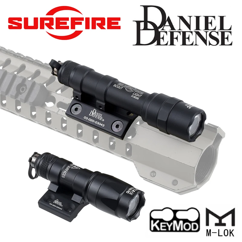 SureFire M300/M600 Linterna táctica lateral Scout con M-LOK