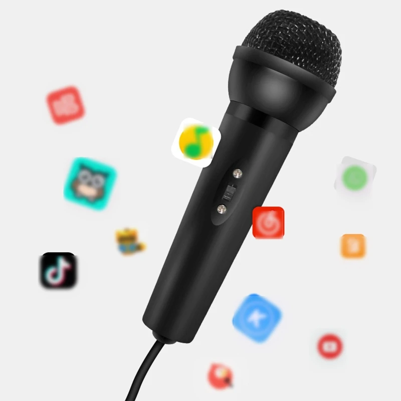 Micrófono condensador para Karaoke, canto, discurso, boda, cancelación ruido - imagen 2