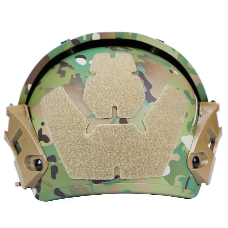 Wst-af casco táctico para exteriores, protección de equipo de campo de juego, color sólido, camuflaje, 2 en 1 - imagen 5