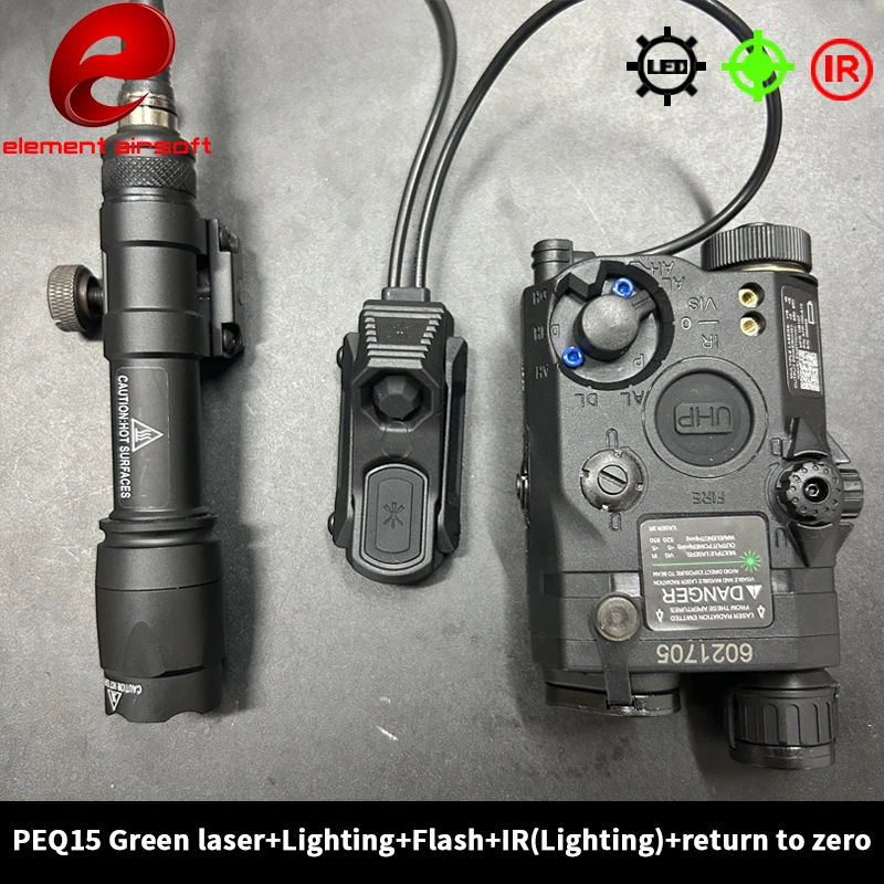 Element PEQ15 diseño láser M600C linterna AXON cola de rata de doble control PEQ15 caja táctica láser IR - imagen 4
