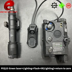 Element PEQ15 linterna láser IR cola de rata doble control AXON M600C