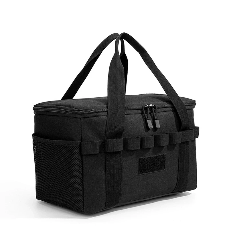 Bolsa de Picnic para acampar de gran capacidad al aire libre, bolsa de almacenamiento de herramientas para estufa de Gas anticolisión multifuncional - imagen 2