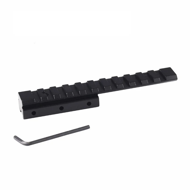 Adaptador de riel de montaje de riel de extensión Scope Otipcs, Base de 11mm a 20/21mm, adaptador de 11 ranuras, montaje Picatinny; accesorios para pistola de juguete de caza