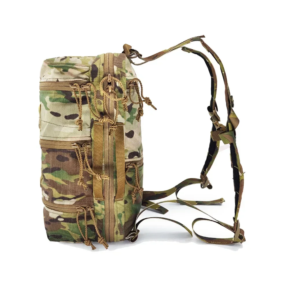 Mochila táctica compacta de asalto médica, mochila estilo SS, nueva mochila de viajero - imagen 5