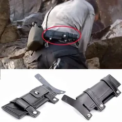 Funda táctica cintura cuero artificial supervivencia exteriores