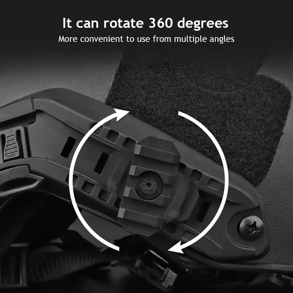 INFORCE WML Linterna táctica estroboscópica para casco con Picatinny - imagen 3