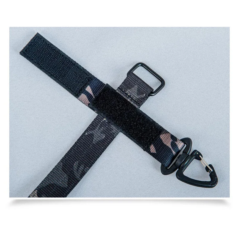 Hebilla de gancho ajustable, guantes tácticos multifuncionales, hebilla colgante para fanáticos, guantes para exteriores, escalada, Camping, bolsa de almacenamiento de cuerda - imagen 3