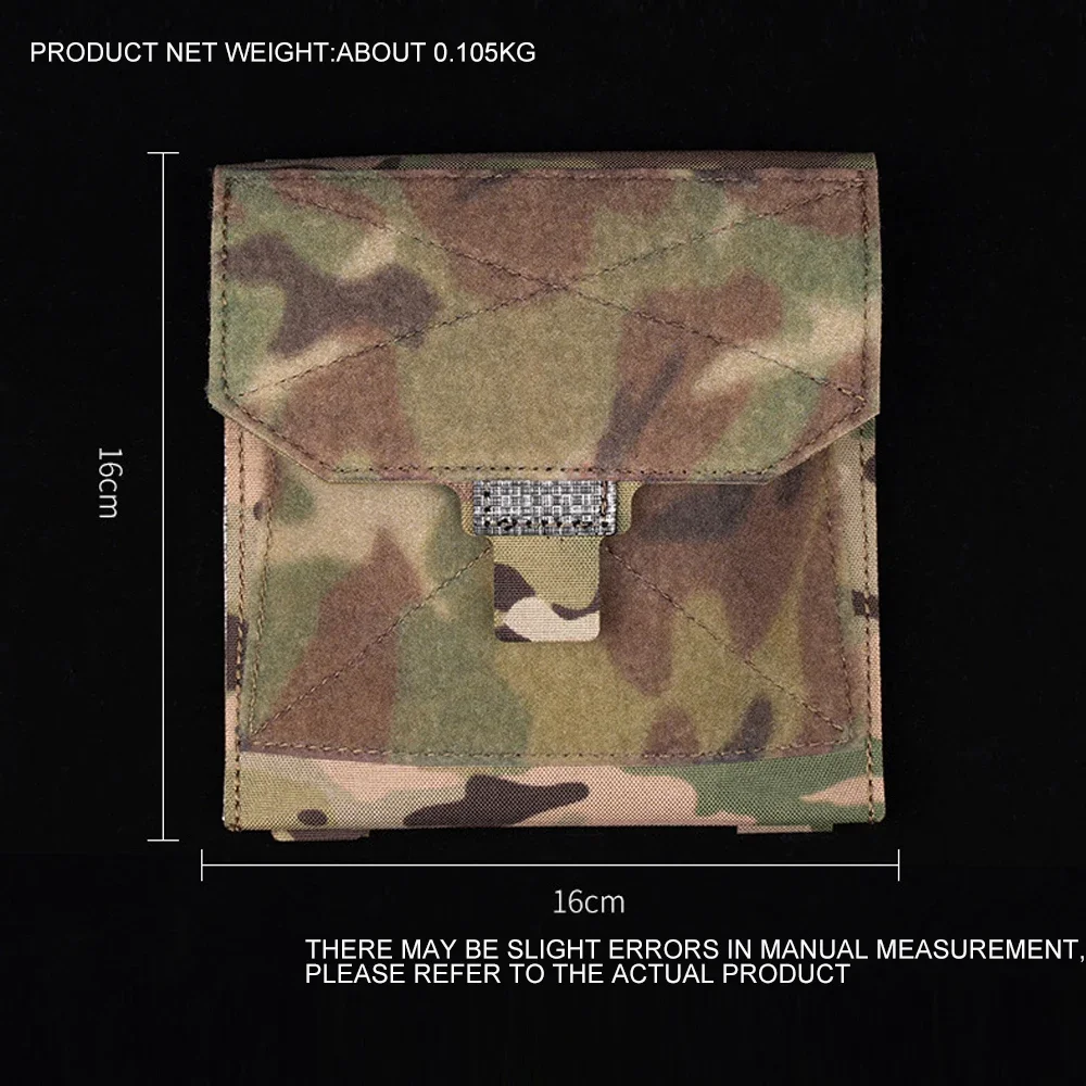 Paquete de mapas de caballeros tácticos, estuche MOLLE, utilidad multiusos, almacenamiento resistente para chaleco Airsoft al aire libre, accesorios de equipo - imagen 4