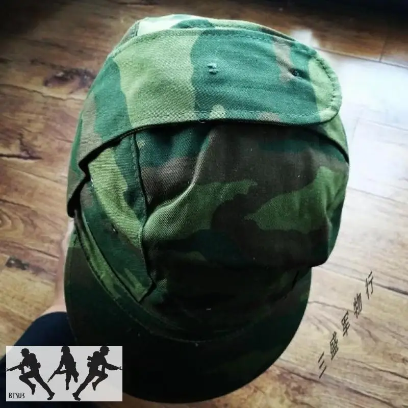 Fan ruso 97Flora, sombrero de soldado pequeño de camuflaje Horizontal, sombrero de combate ruso, sombrero táctico de caza al aire libre - imagen 3