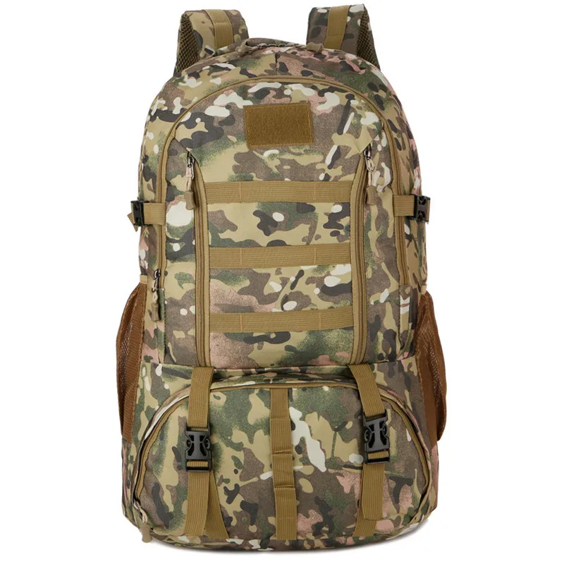 Mochila De Viaje al aire libre para hombre y mujer, bolsa de equipaje de gran capacidad, informal, para acampar, cazar y pescar - imagen 4