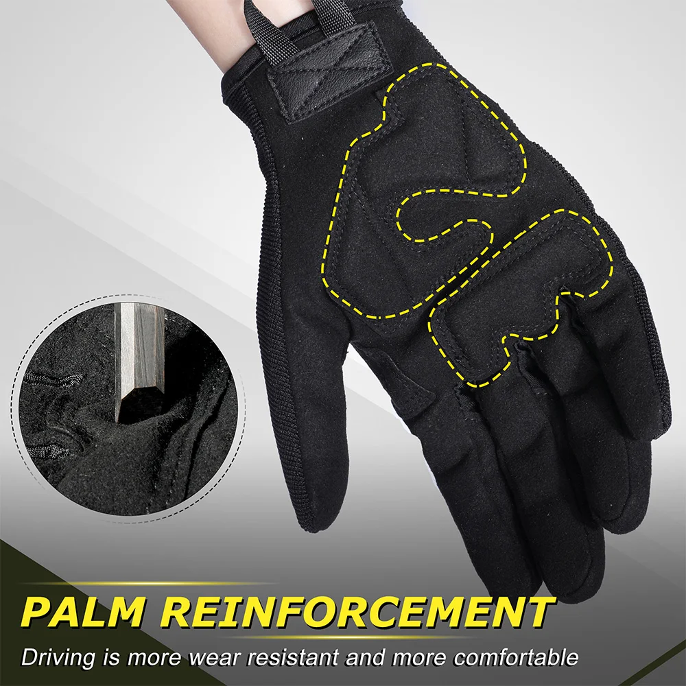 Guantes tácticos militares con pantalla táctil camuflaje - imagen 2