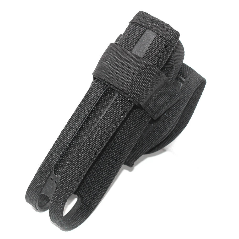 Bolsa de soporte de bastón con rotación de 360 grados, funda de palo extensible, funda táctica Molle de nailon para palo de defensa telescópico al aire libre - imagen 3