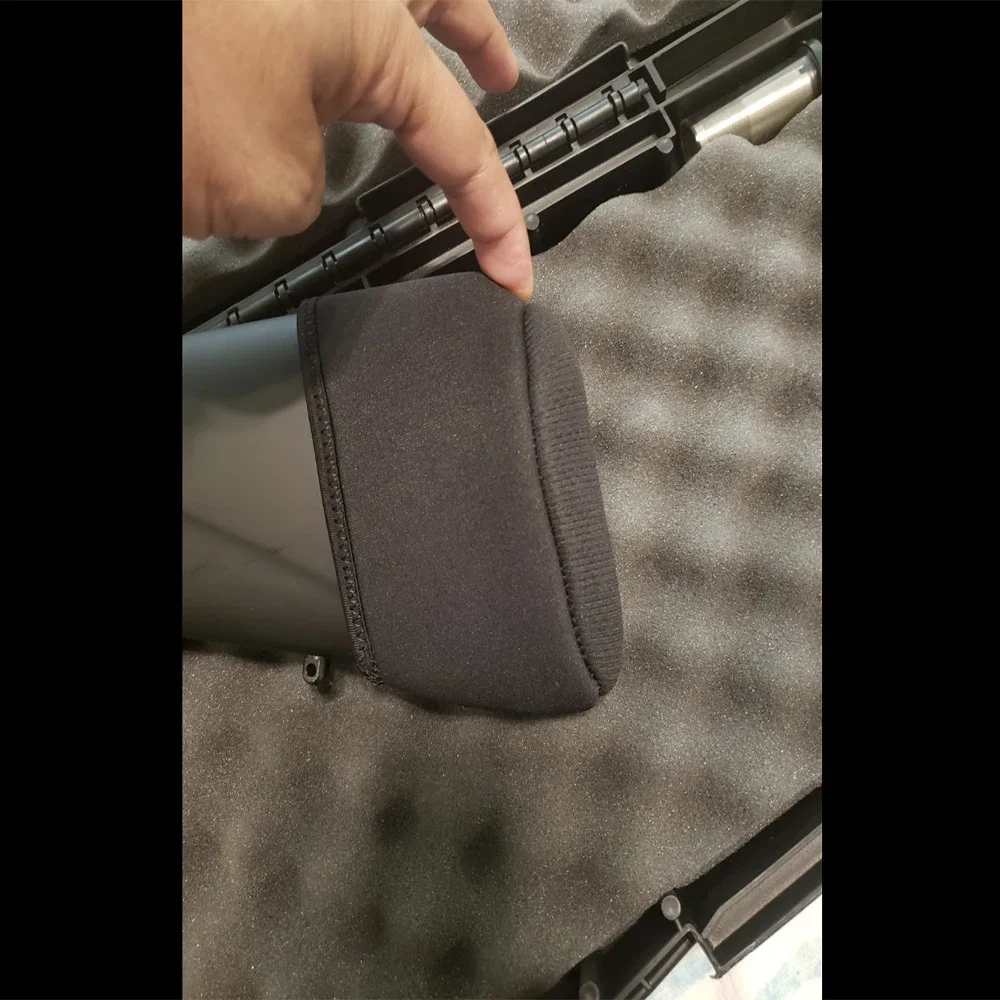 Nuevo estilo táctico AK47 AK74 almohadilla de retroceso sin cordones relleno de Gel Rifle escopeta Slip-on almohadilla de retroceso almohadillas de trasero accesorios de caza - imagen 2