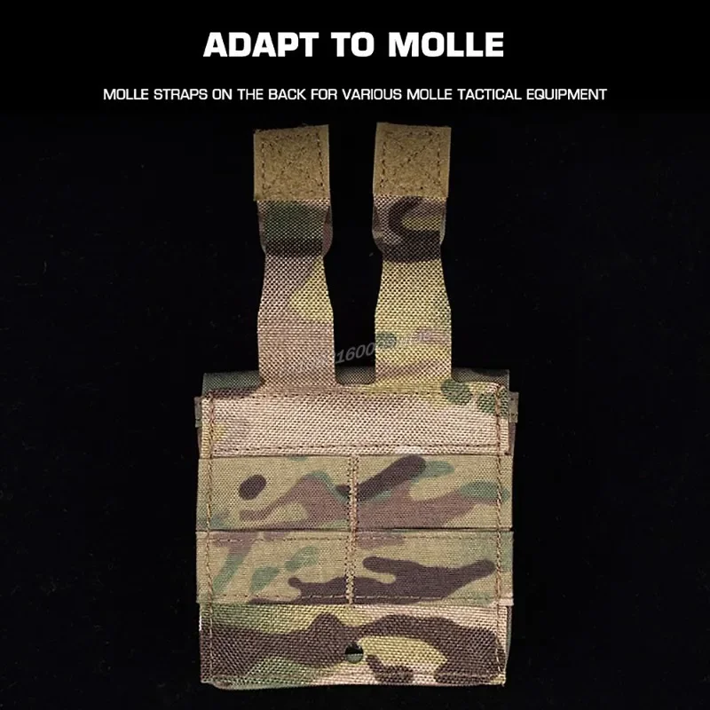 Bolsa táctica Molle para cinturón, bolsa para caza Airsoft, bolsa de utilidad, bolsa de comestibles para tiro, bicicleta, Camping, Kit médico de supervivencia de emergencia - imagen 4