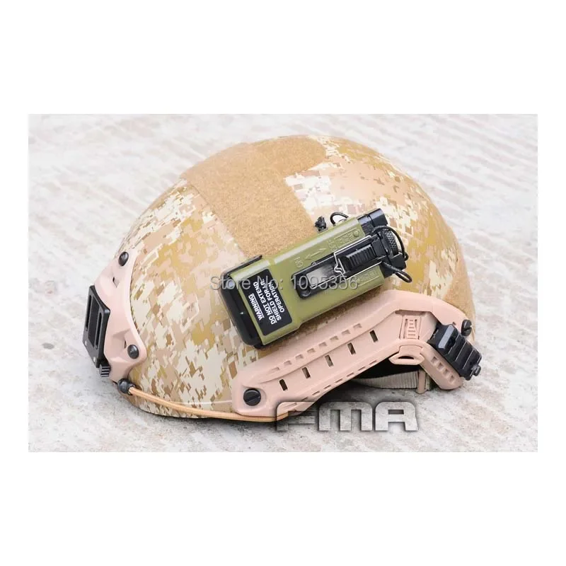 Función FMA Airsoft MS2000 marcador de socorro de trabajo casco estroboscópico luz táctica de supervivencia TB702 - imagen 5