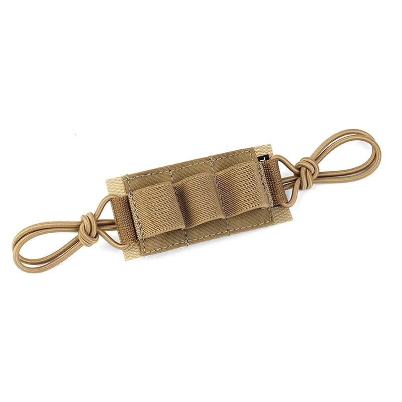 Cordón elástico para batería de casco táctico, compartimento divisor de batería Cr123A, cordón miscelánea, bolsa de almacenamiento multifunción - imagen 5