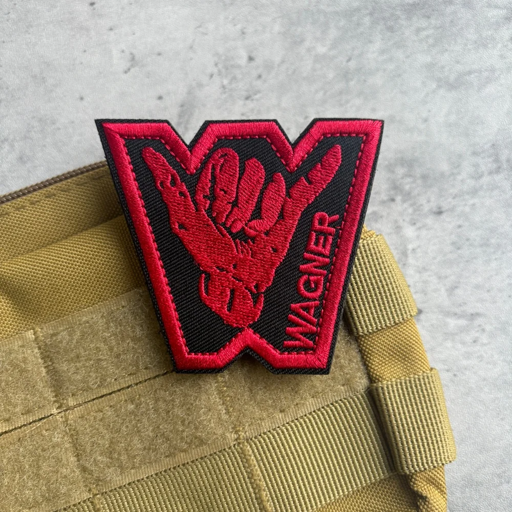 Parches tácticos para dedos, parche bordado con gancho y bucle, insignia de moral del ejército militar, pegatinas para mochila - imagen 4