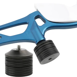 Contrapeso de arco, estabilizador de arco de tiro con arco de rosca de 1/4-20 ", barra de equilibrio de peso, Reduce el peso de la vibración, amortiguador de ruido, arco de caza Acc