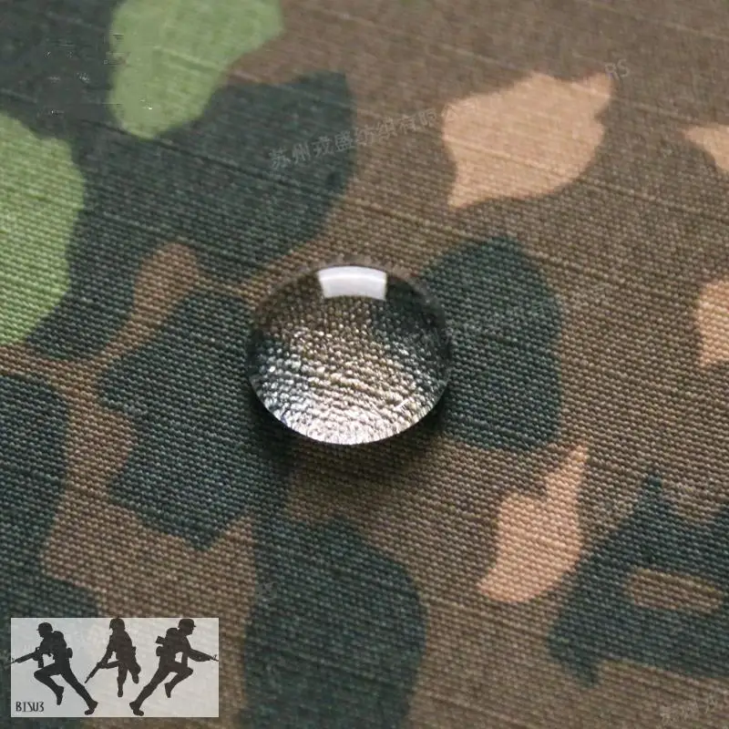 Tela táctica DOT44 de camuflaje alemán, tela a cuadros de algodón y nailon, transpirable y resistente a roturas, ropa táctica - imagen 4