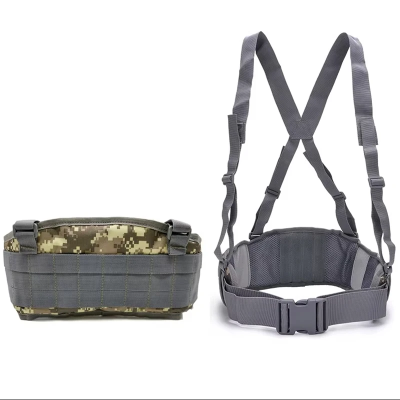 Molle Chest Rig Chaleco táctico Paquete de engranajes Revista Bolsa Funda Sistema Molle Hombres Nylon Soporte de cintura - imagen 3