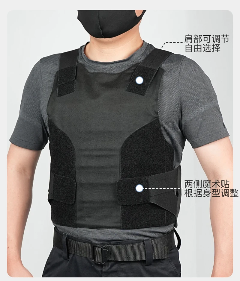 Chaleco flexible de protección al aire libre, ropa avanzada a prueba de puñaladas, armadura suave ajustada y segura - imagen 5