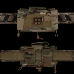 Bolsa táctica primeros auxilios compacta camuflaje despliegue rápido