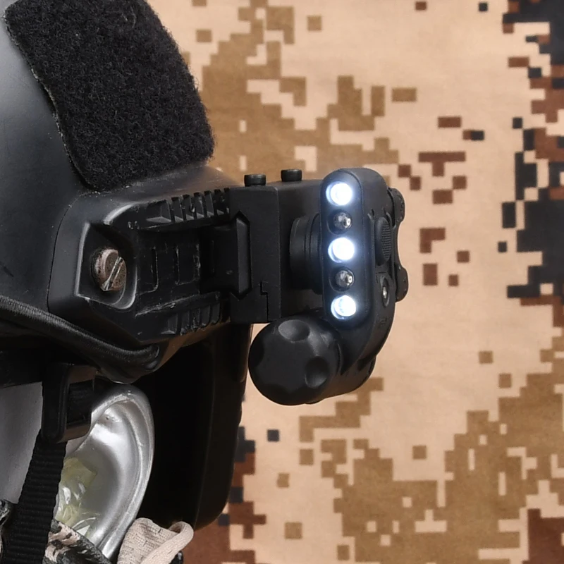 Linterna de casco táctico GEN 2 DE ALTO Lumen luz roja blanca linterna LED al aire libre caza scout señal accesorios de arma - imagen 3