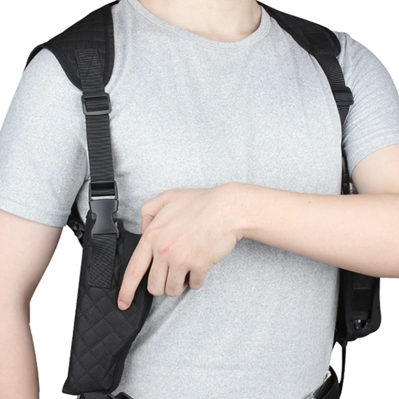 Funda sobaquera táctica para pistola con doble cargador - Porte oculto - imagen 4