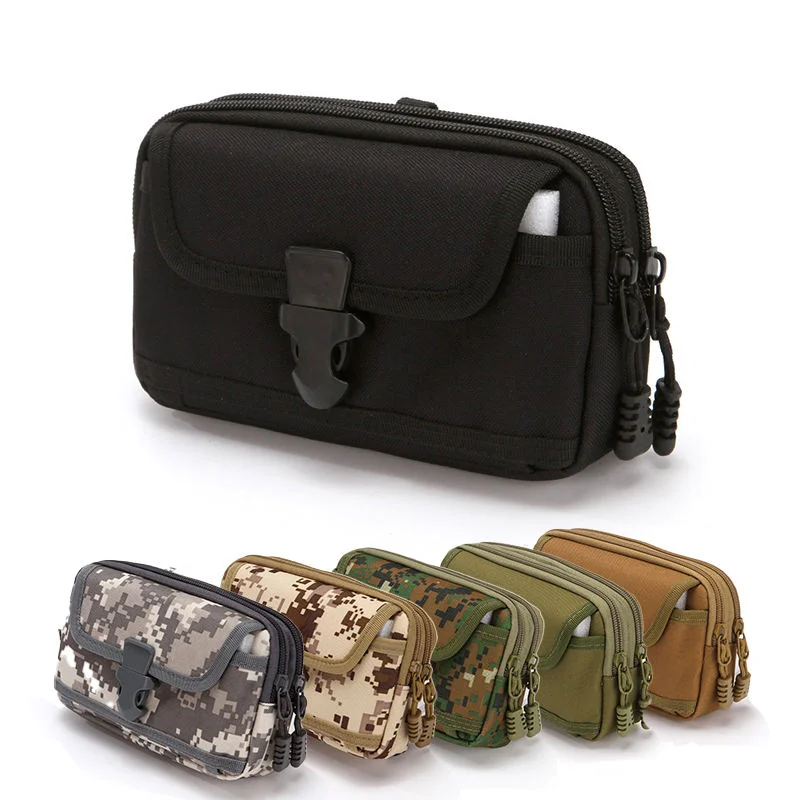 Bolsa táctica MOLLE para cinturón con bolsillo teléfono móvil - imagen 5