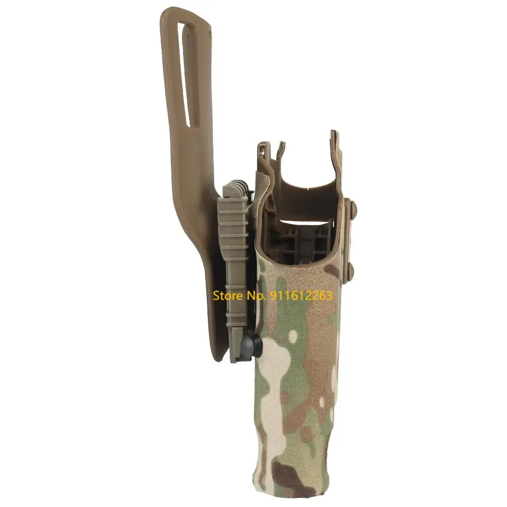 Funda de pistola táctica para Glock 17/19 con linterna X300/X300U 6354DO bolsas de fundas de caza Airsoft, - imagen 5