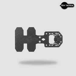 PEW TACTICAL AXL STYLE CommSled Universal PTT Molle Mount para U94 TEA Invisio10/20 CURV Material OT15