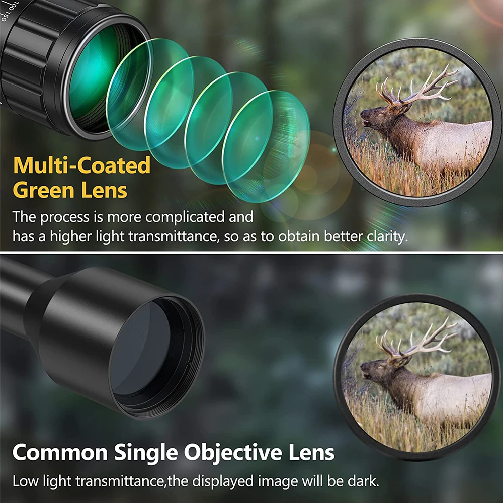 Mira telescópica SFP 6-24X50 para mira telescópica para Rifle de caza, retícula iluminada en rojo y verde, mira óptica, colimador Airsoft para 11/20mm - imagen 2