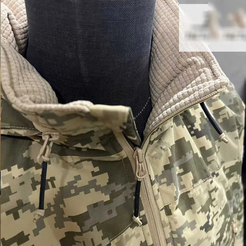 Chaqueta táctica de algodón L7, chaqueta gruesa, cálida, ultraligera, resistente al frío, impermeable, resistente al viento para otoño e invierno - imagen 5