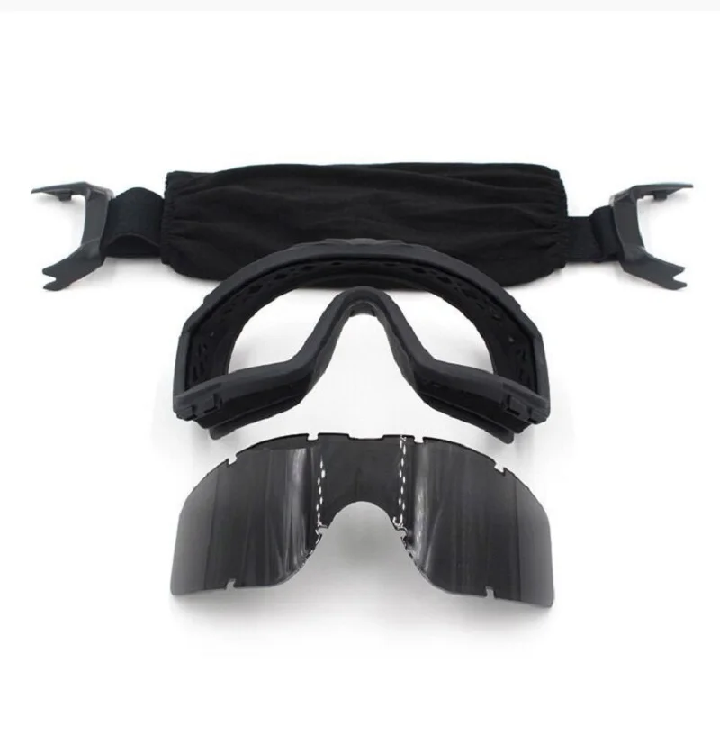 Gafas tácticas para el desierto, gafas militares a prueba de viento, antiniebla, resistentes a impactos, para ciclismo, Airsoft, aventuras al aire libre - imagen 5