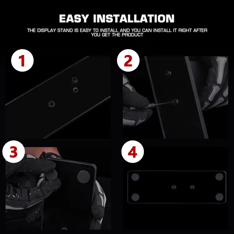 Soporte de exhibición para rifle M4 y AR15, soporte de exhibición AR (AEG), soporte de adorno decorativo fácil de instalar, almohadilla antideslizante - imagen 5