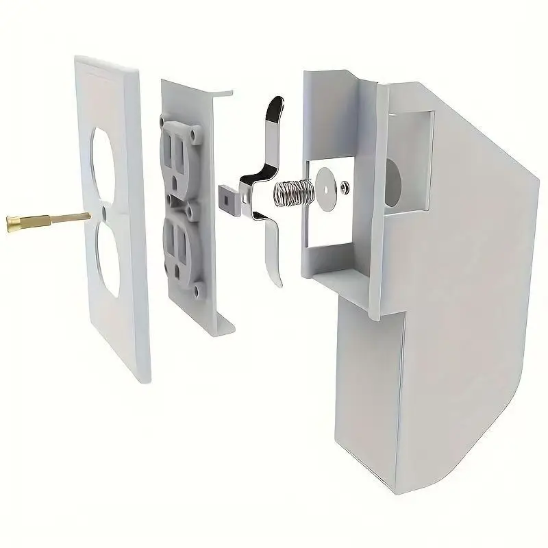 Caja fuerte oculta en toma de corriente – compartimento secreto - imagen 2