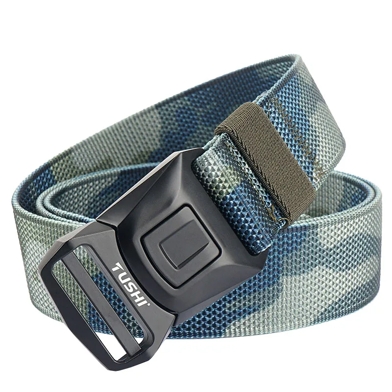 Cinturón táctico de lona recreativo al aire libre, mono de entrenamiento, cinturón - imagen 5