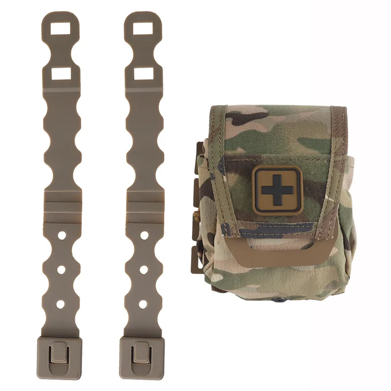 Riñonera multifuncional para exteriores, kit de primeros auxilios MOLLE, kit de supervivencia portátil, bolsa de accesorios, kit de entrenamiento de camuflaje - imagen 5