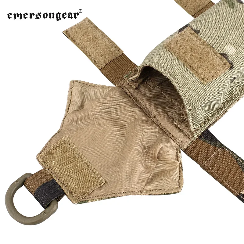 Emersongear-bolsa de caza, bolsa de almacenamiento Universal, Panel MOLLE para portador de platos, senderismo al aire libre, Camping - imagen 3